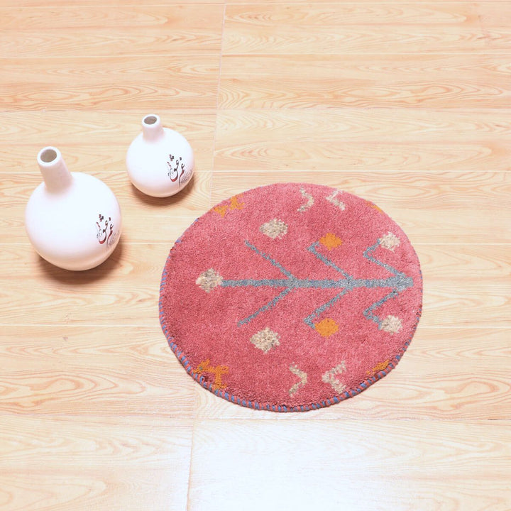 ギャッベ（ギャベ）カシュクリ　40×40cm（HP-70083）