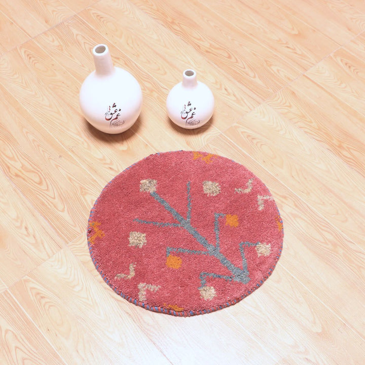 ギャッベ（ギャベ）カシュクリ　40×40cm（HP-70083）