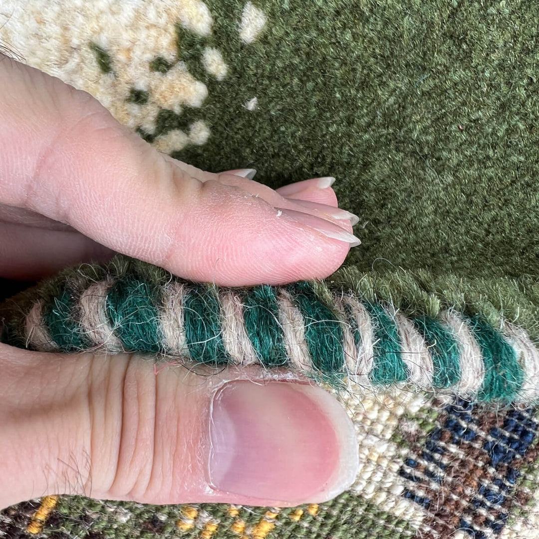 ギャッベ（ギャベ）カシュクリ　42×40cm（HP-70084）