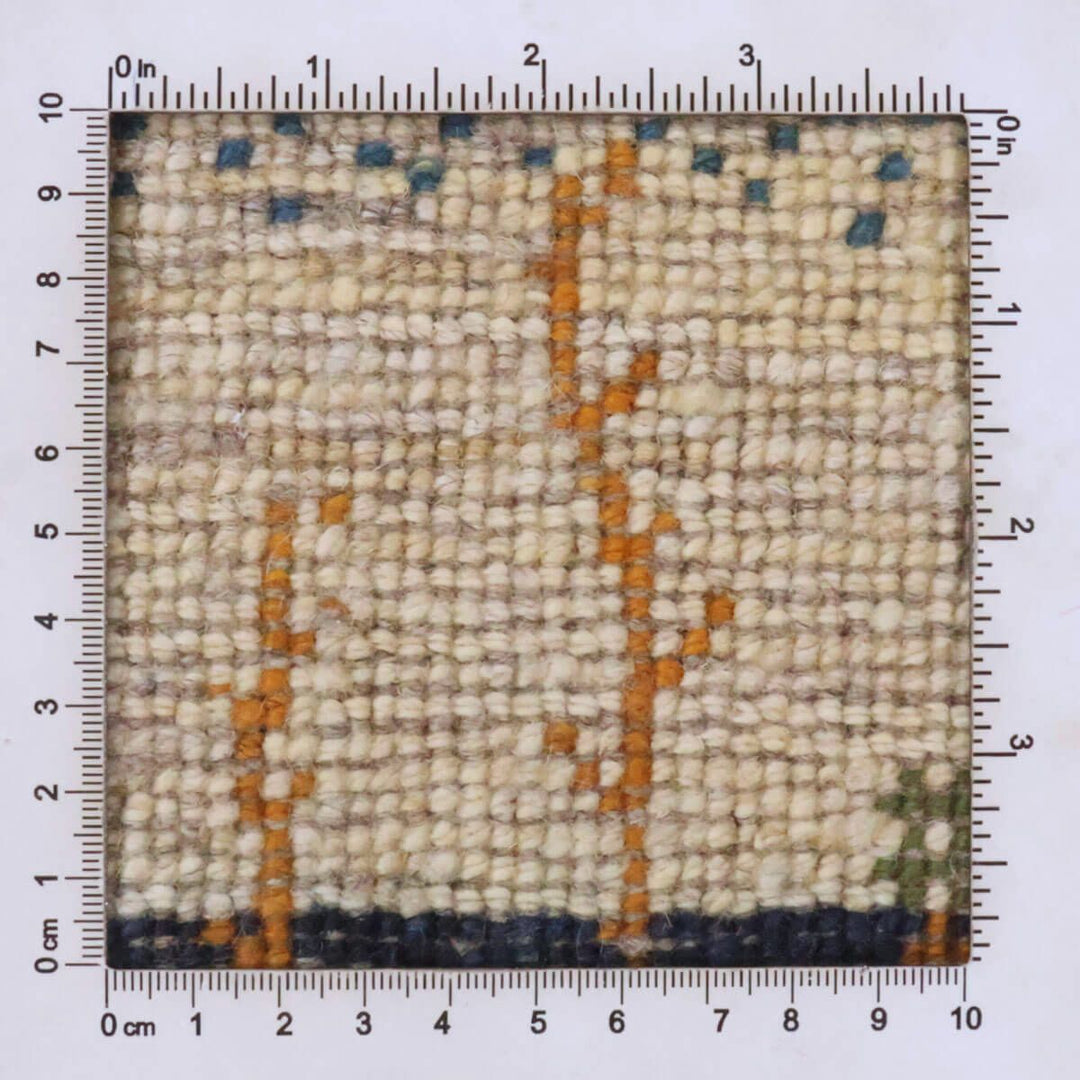 ギャッベ（ギャベ）カシュクリ　42×40cm（HP-70138）