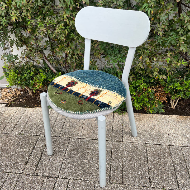 ギャッベ（ギャベ）カシュクリ　42×40cm（HP-70138）