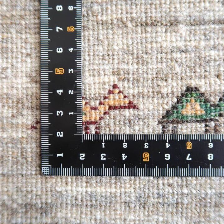 【セミオーダー受付中】  サイズ変更OK　カラー変更OK イラン　シラーズ産　ギャッベ 　（hr-10919）