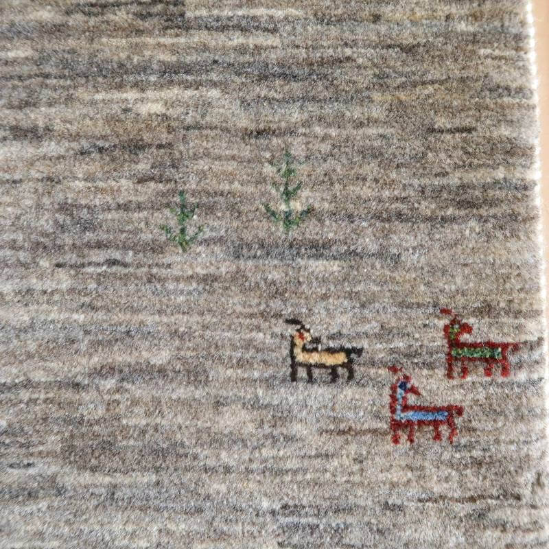 【セミオーダー受付中】  サイズ変更OK　カラー変更OK イラン　シラーズ産　ギャッベ 　（hr-10919）