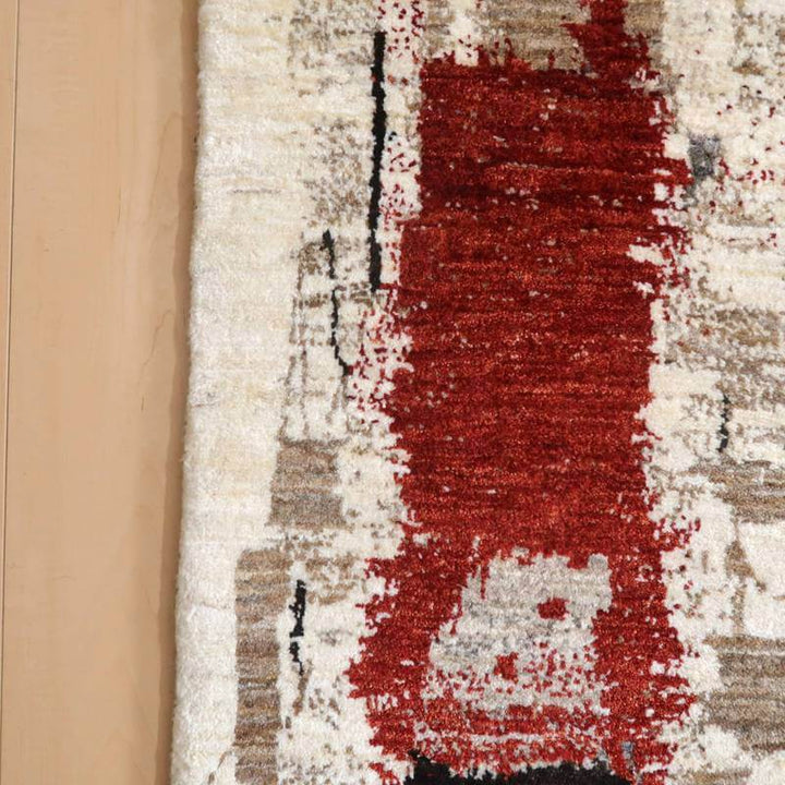 【セミオーダー受付中】  サイズ変更OK　カラー変更OK イラン　シラーズ産　ギャッベ 　（hr-10928）