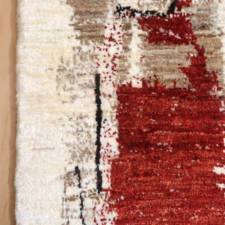 【セミオーダー受付中】  サイズ変更OK　カラー変更OK イラン　シラーズ産　ギャッベ 　（hr-10928）