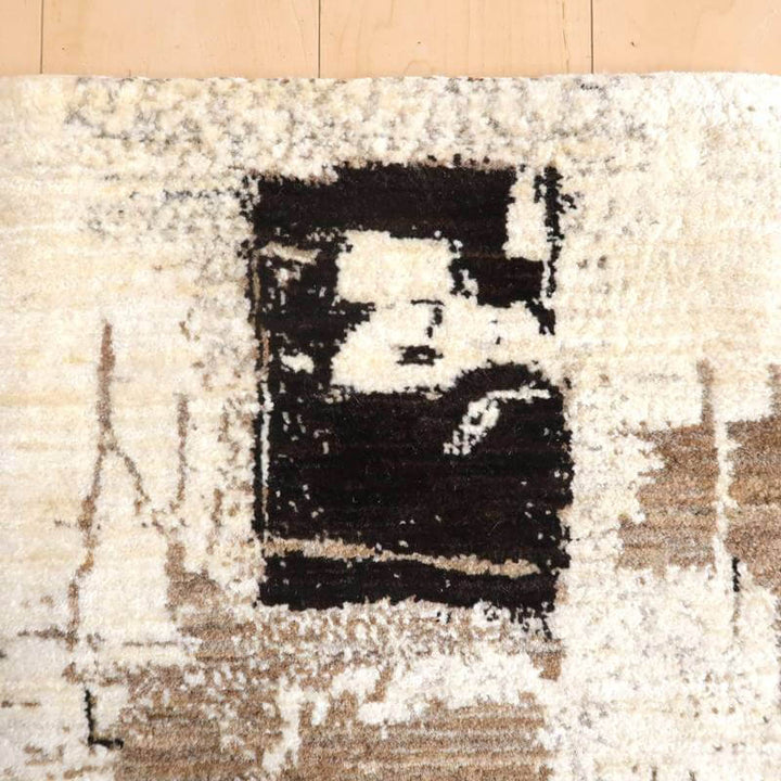 【セミオーダー受付中】  サイズ変更OK　カラー変更OK イラン　シラーズ産　ギャッベ 　（hr-10928）