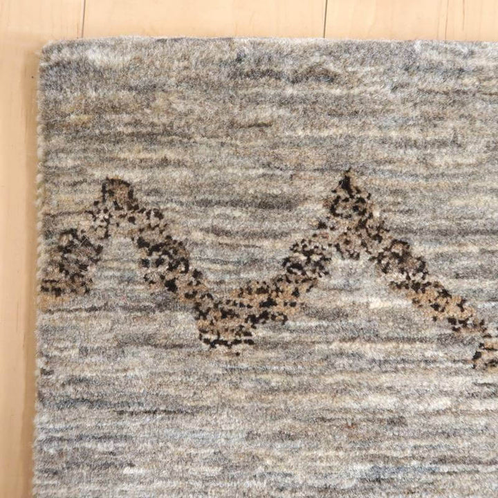 プレミアムギャッベ／ルリバフ 143×46cm（HR-10947）