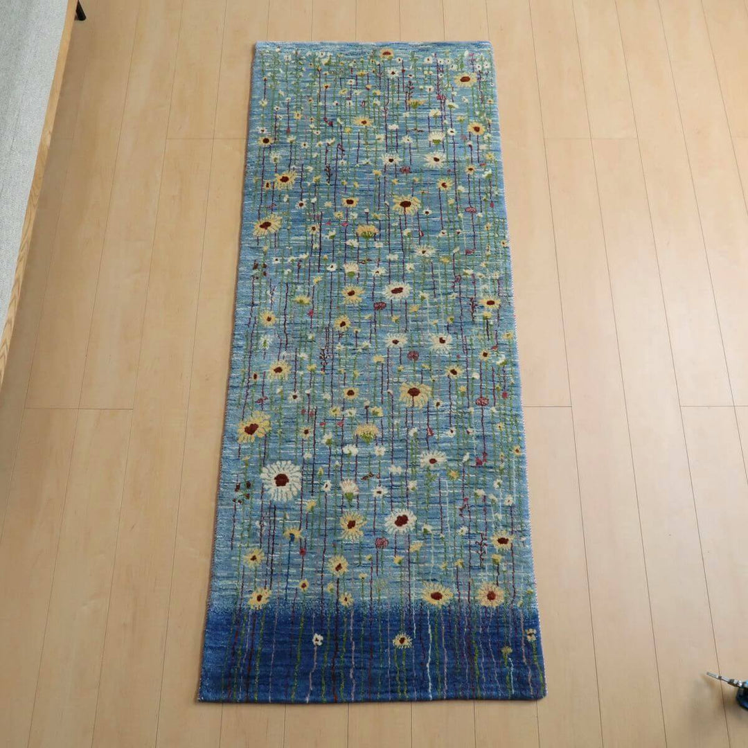 【オーダーメイド受付中】イラン　シラーズ産　ギャッベ 　（hr-11095）