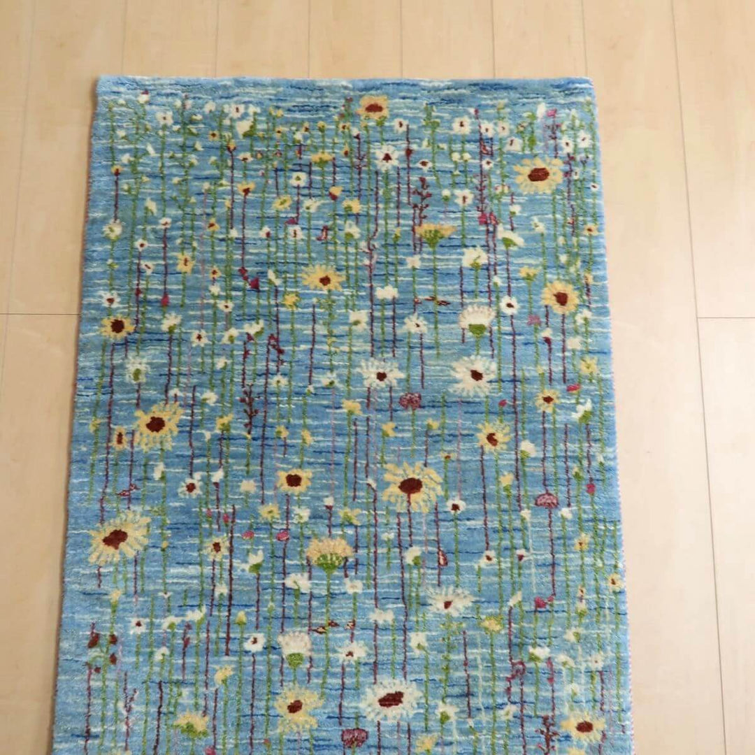 【オーダーメイド受付中】イラン　シラーズ産　ギャッベ 　（hr-11095）