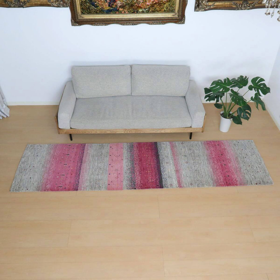 【オーダーメイド受付中】イラン　シラーズ産　ギャッベ 　（hr-11097）