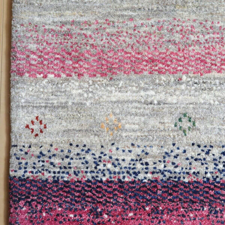 【オーダーメイド受付中】イラン　シラーズ産　ギャッベ 　（hr-11097）