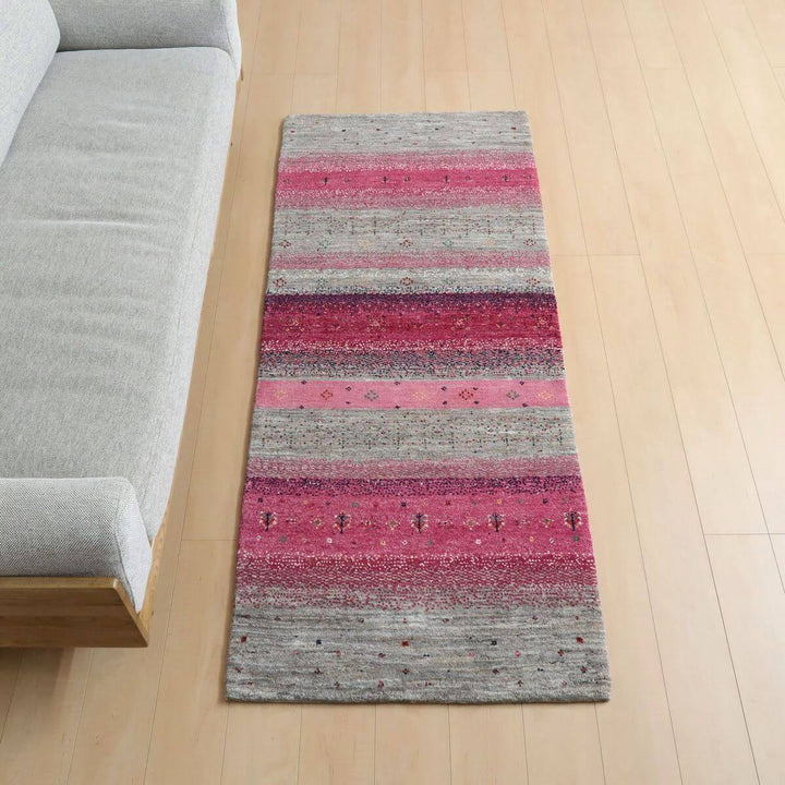 【オーダーメイド受付中】イラン　シラーズ産　ギャッベ 　（hr-11098）