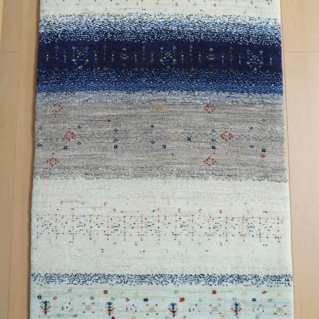 【オーダーメイド受付中】イラン　シラーズ産　ギャッベ 　（hr-11104）