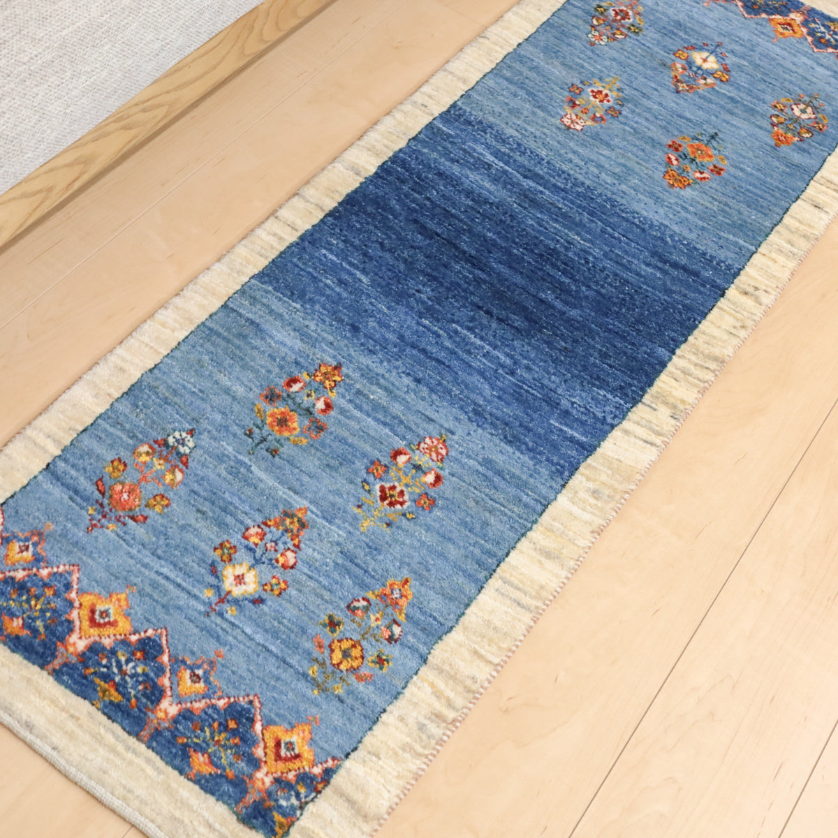 151×90cmペルシャ絨毯ギャッベ手織り