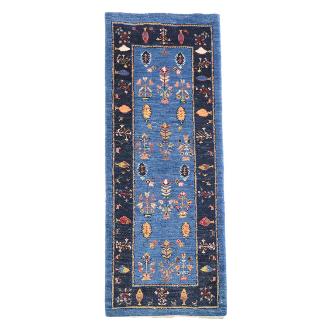 【オーダーメイド受付中】イラン　シラーズ産　ギャッベ 　（hr-11854）