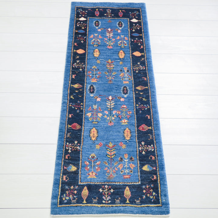 【オーダーメイド受付中】イラン　シラーズ産　ギャッベ 　（hr-11854）