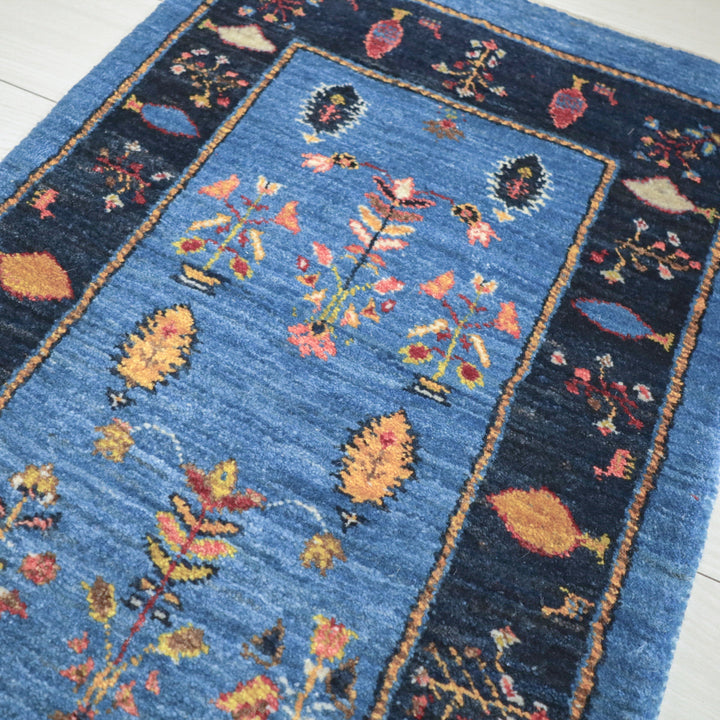 【オーダーメイド受付中】イラン　シラーズ産　ギャッベ 　（hr-11854）