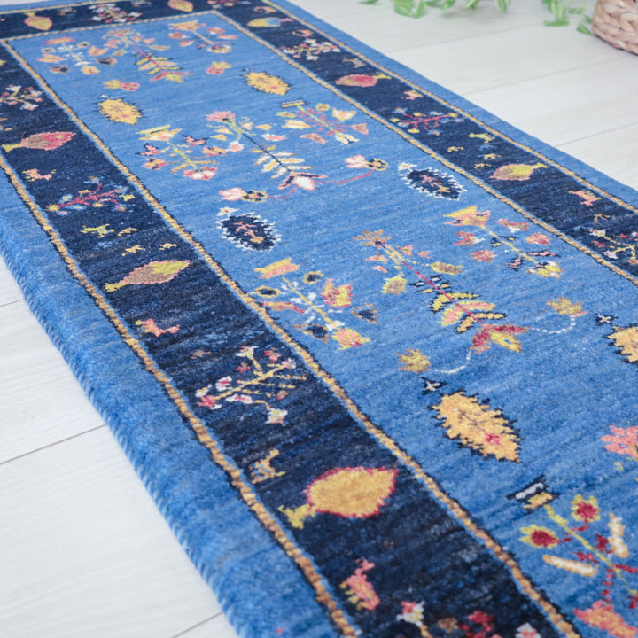 【オーダーメイド受付中】イラン　シラーズ産　ギャッベ 　（hr-11854）