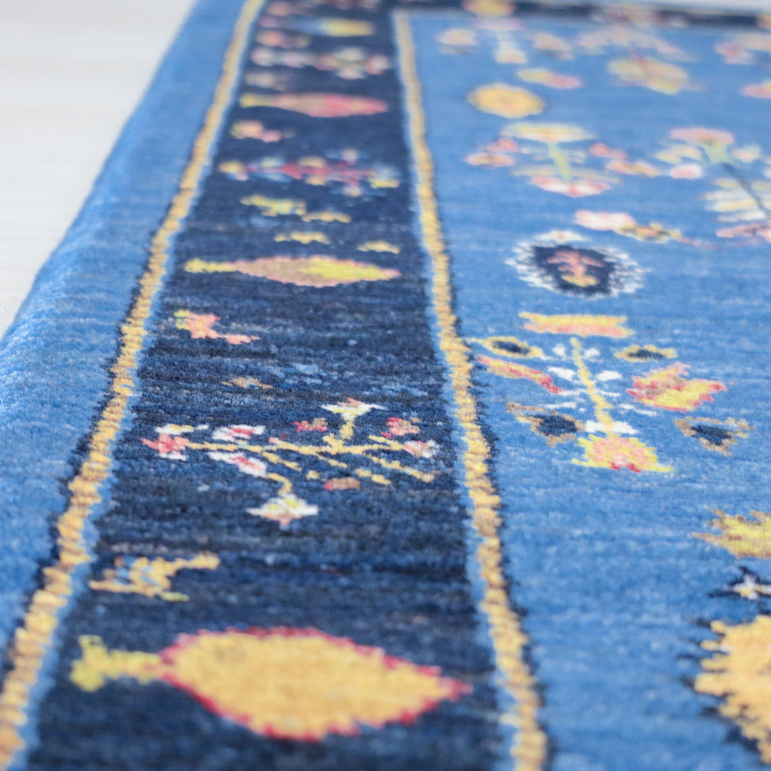 【オーダーメイド受付中】イラン　シラーズ産　ギャッベ 　（hr-11854）