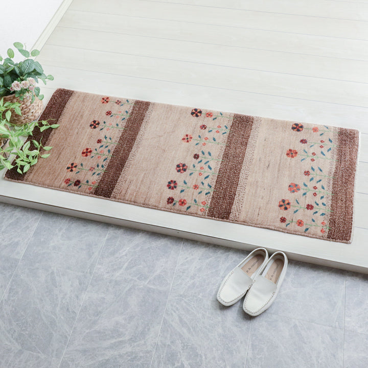 【オーダーメイド受付中】イラン　シラーズ産　ギャッベ 　（hr-11857）