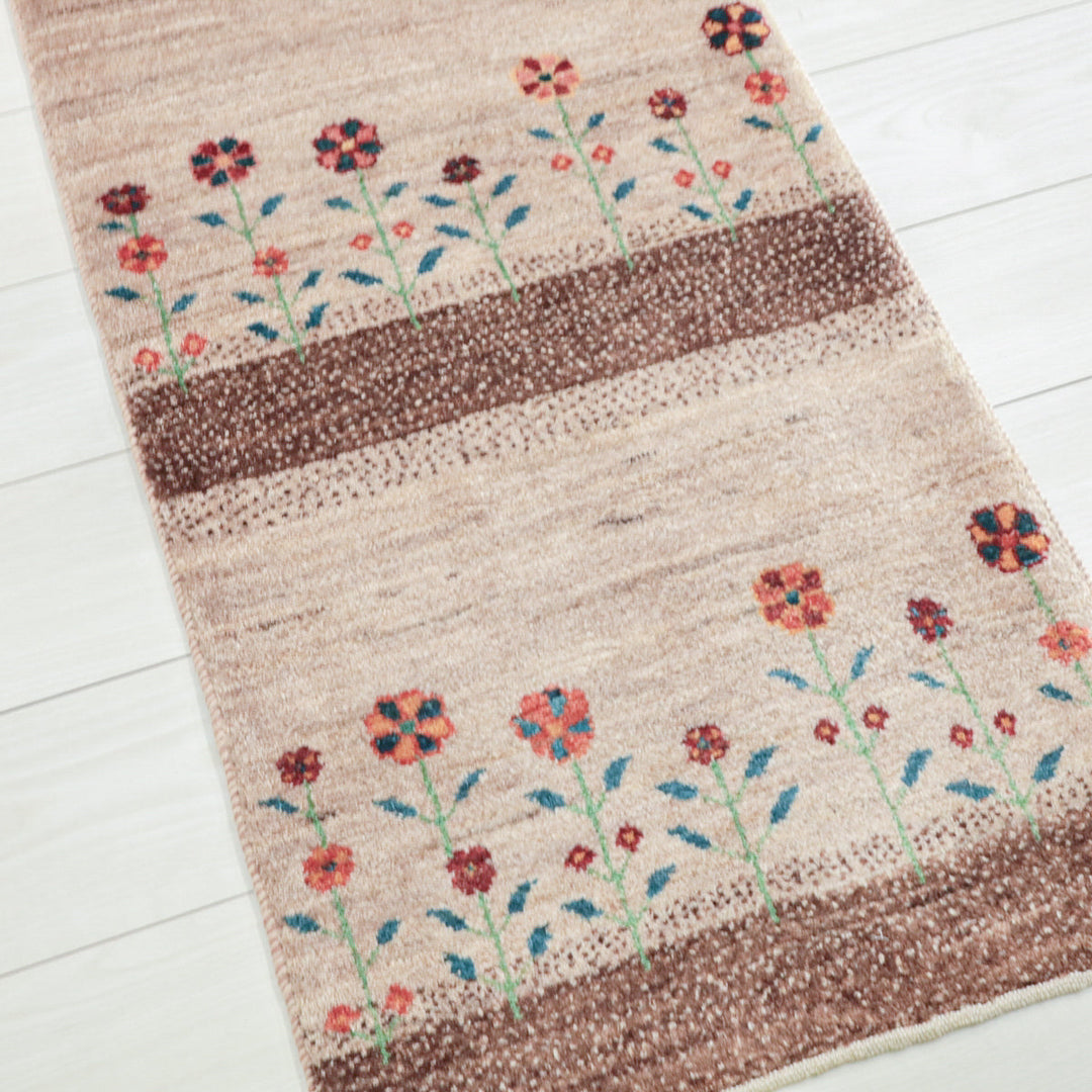 【オーダーメイド受付中】イラン　シラーズ産　ギャッベ 　（hr-11857）