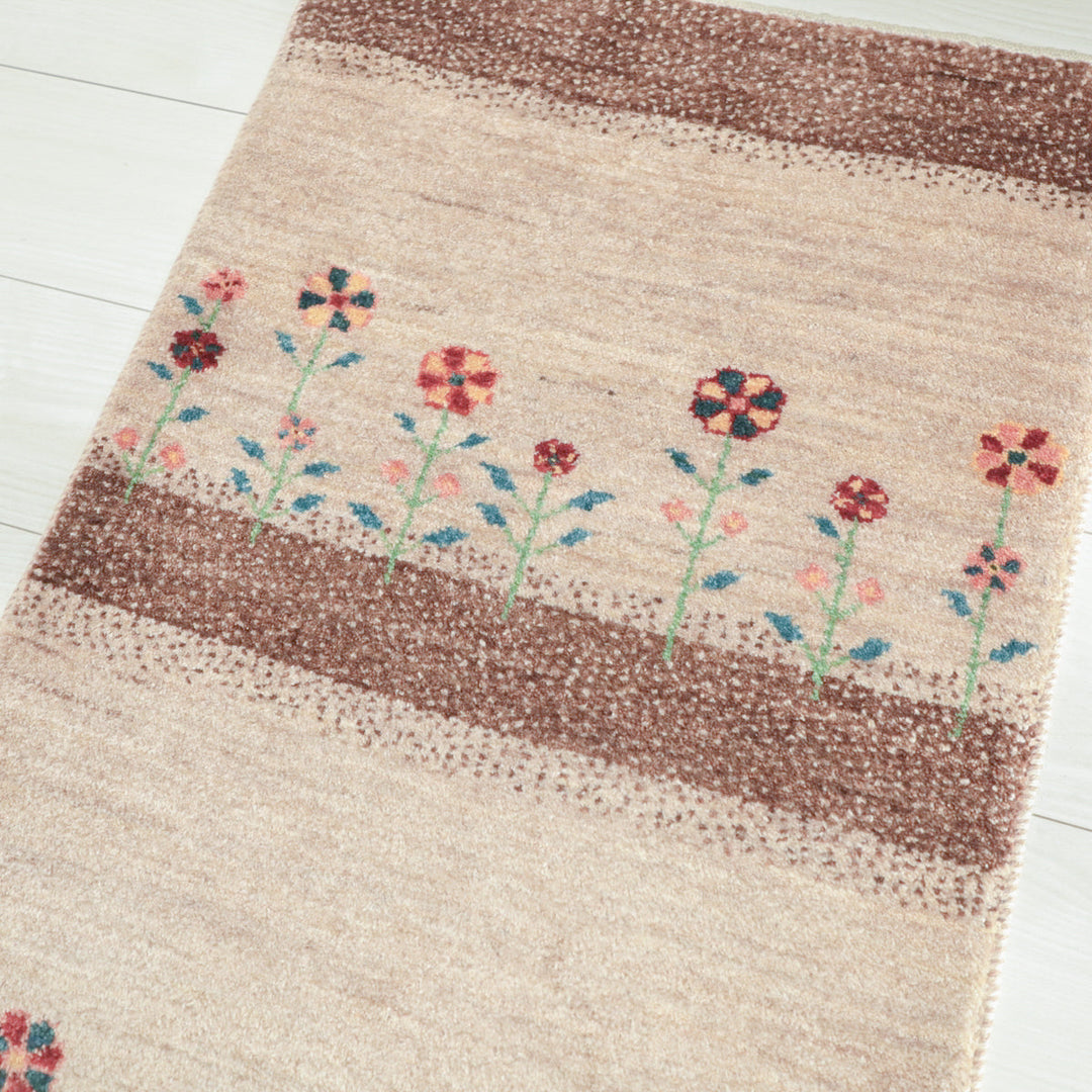 【オーダーメイド受付中】イラン　シラーズ産　ギャッベ 　（hr-11857）