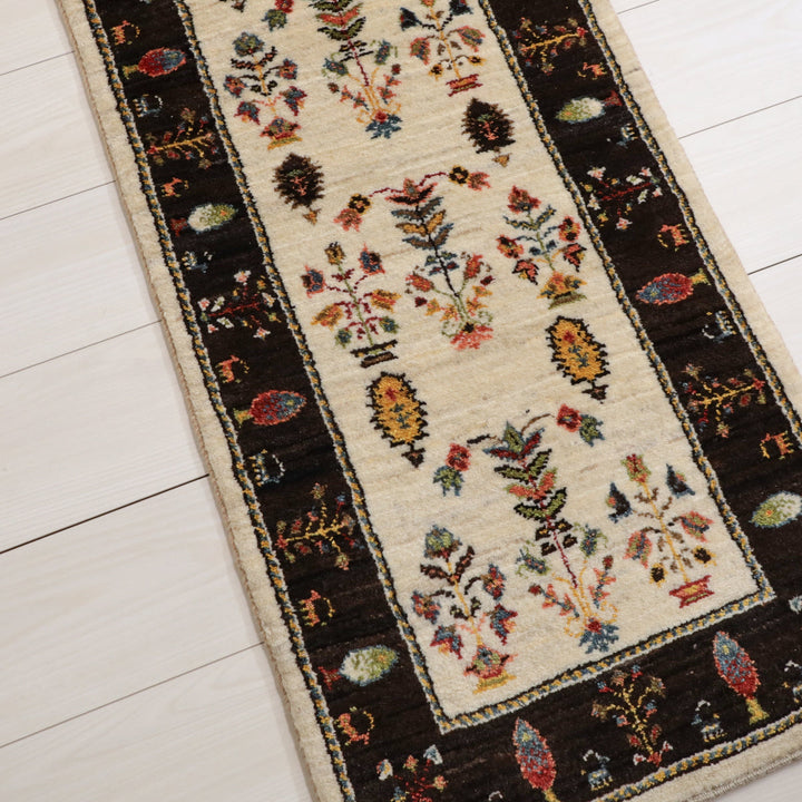 【オーダーメイド受付中】イラン　シラーズ産　ギャッベ 　（hr-11858）