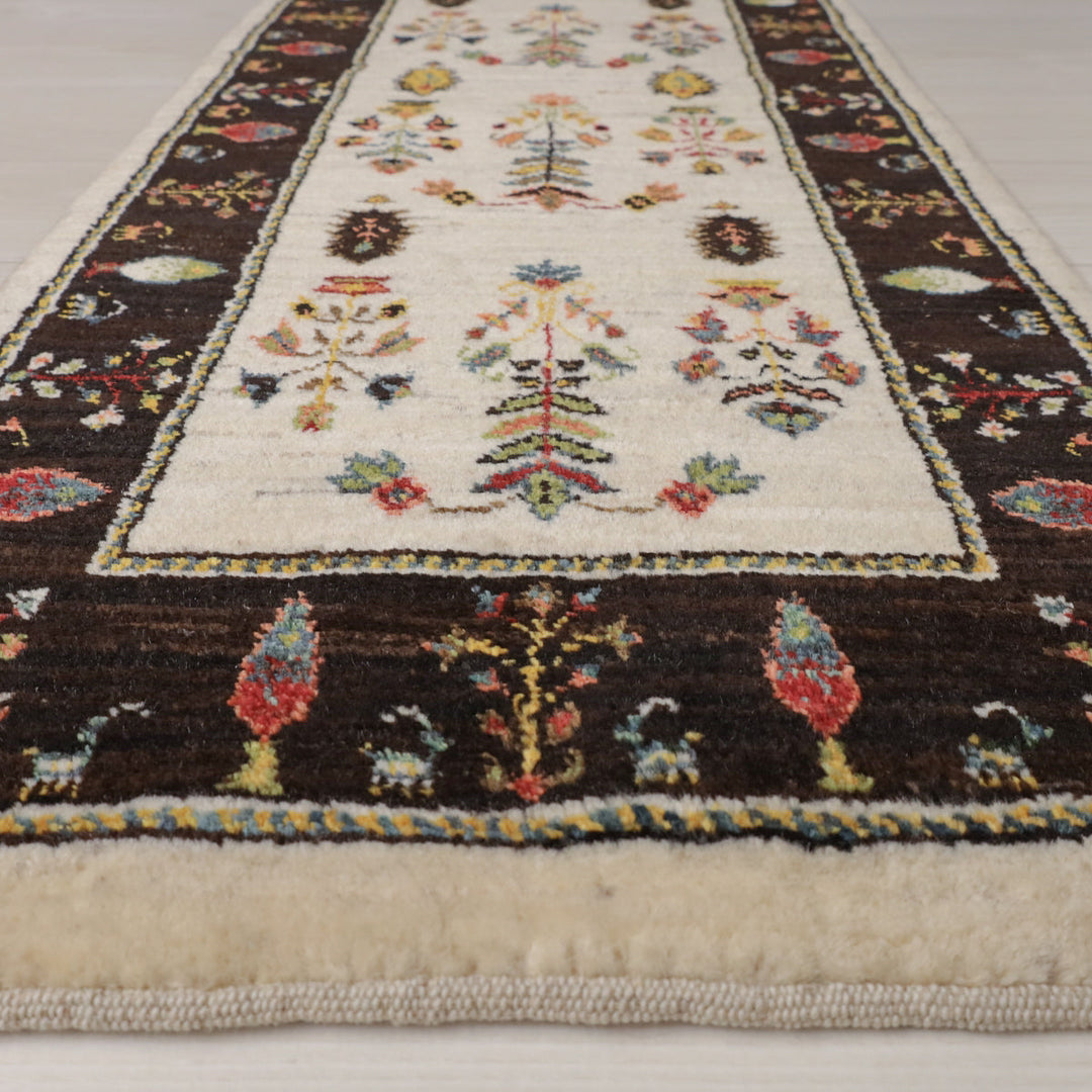 【オーダーメイド受付中】イラン　シラーズ産　ギャッベ 　（hr-11858）