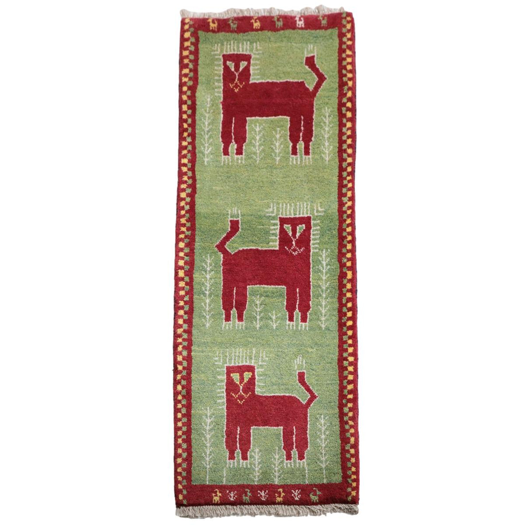 【オーダーメイド受付中】イラン　シラーズ産　ギャッベ 　（hr-11991）