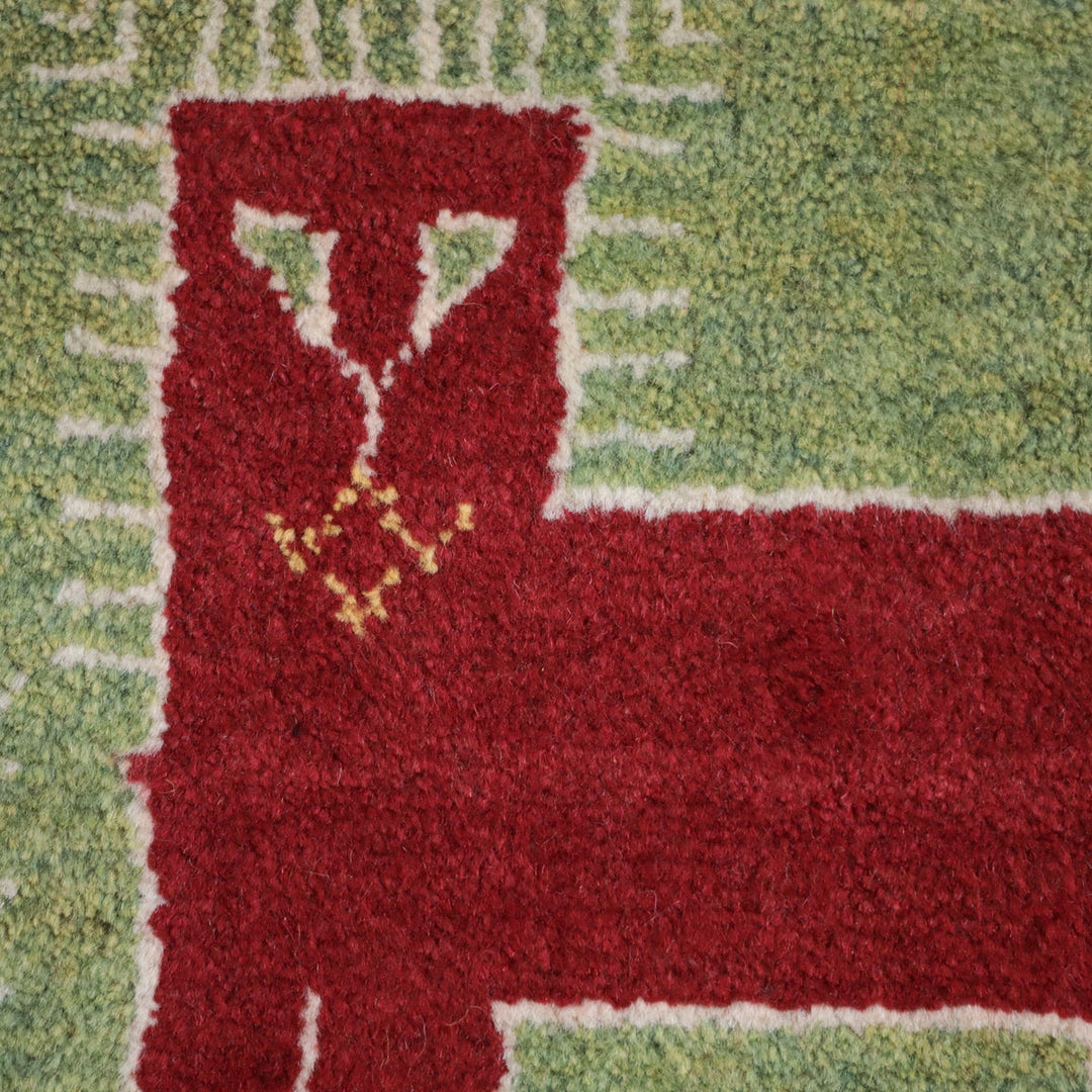 【オーダーメイド受付中】イラン　シラーズ産　ギャッベ 　（hr-11991）