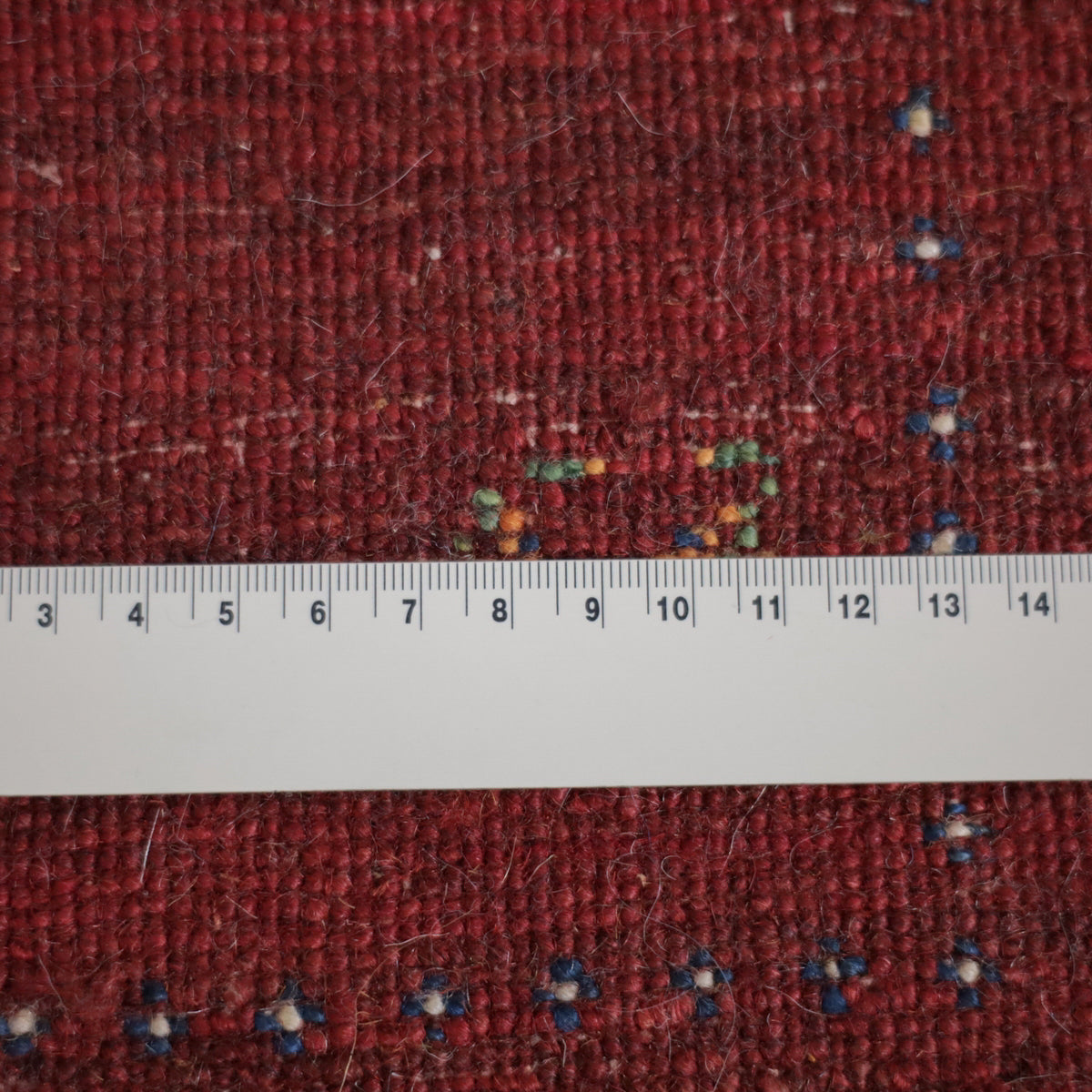 手織りギャッベ（カシュクリ）ランナーラグ,136×50cm｜高品質ウール