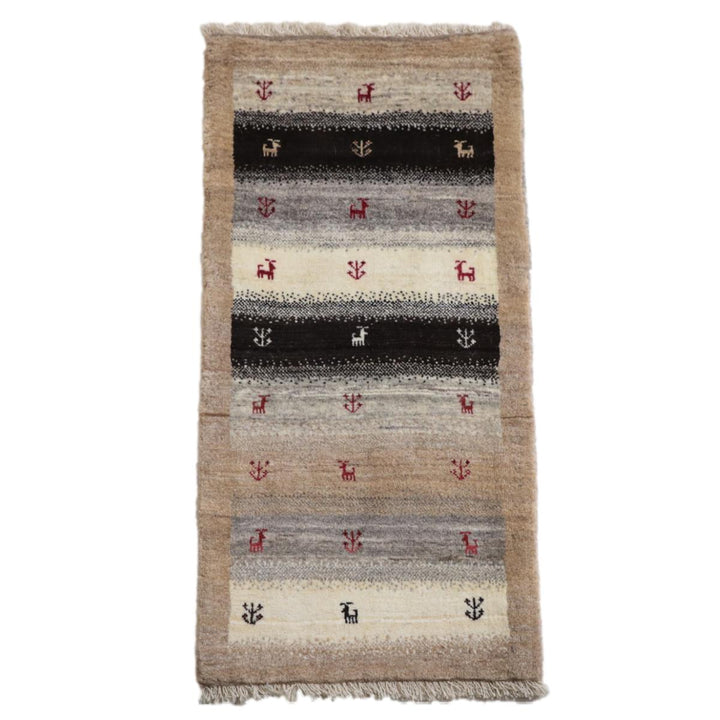 【オーダーメイド受付中】イラン　シラーズ産　ギャッベ 　（hr-11999）