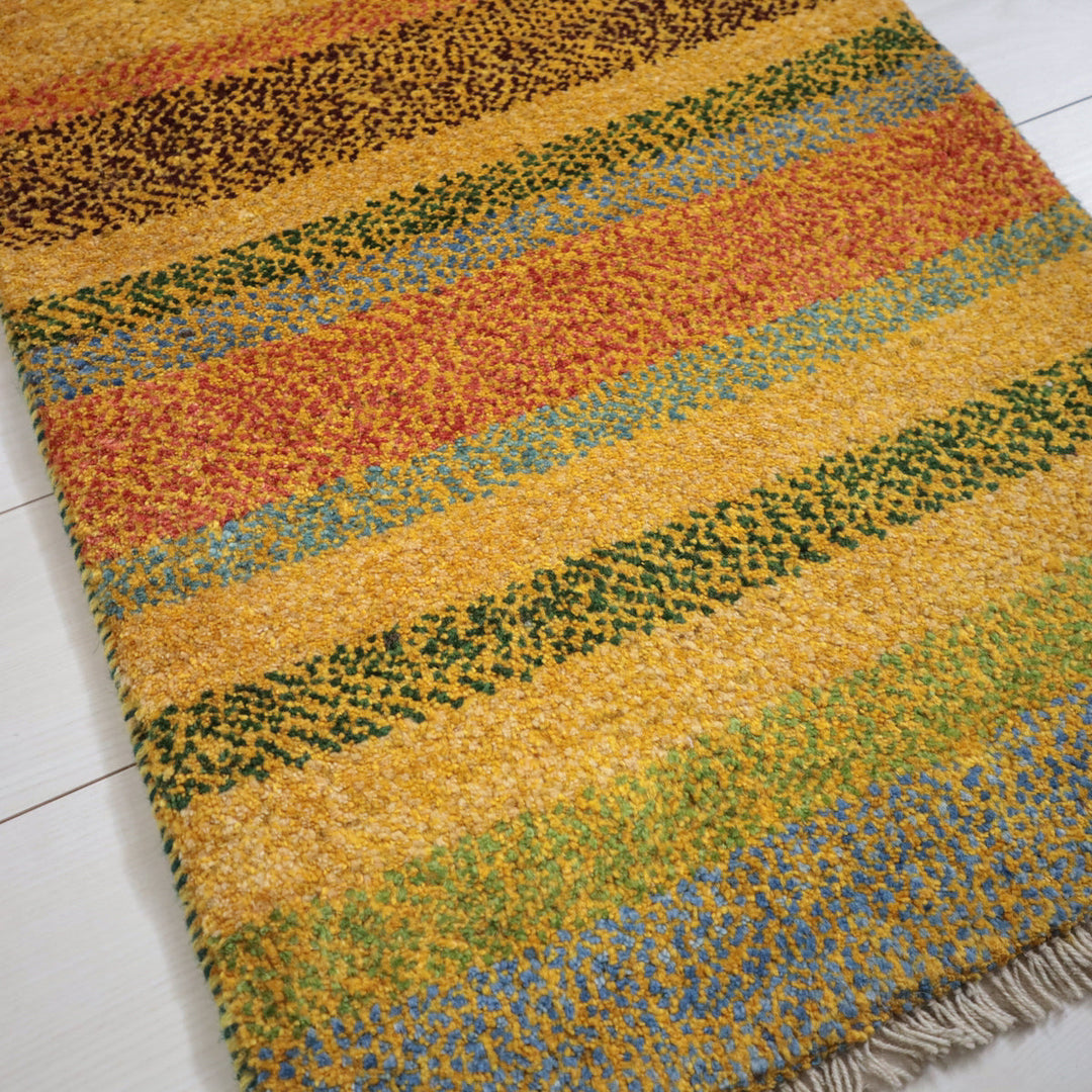 【オーダーメイド受付中】イラン　シラーズ産　ギャッベ 　（hr-12000）