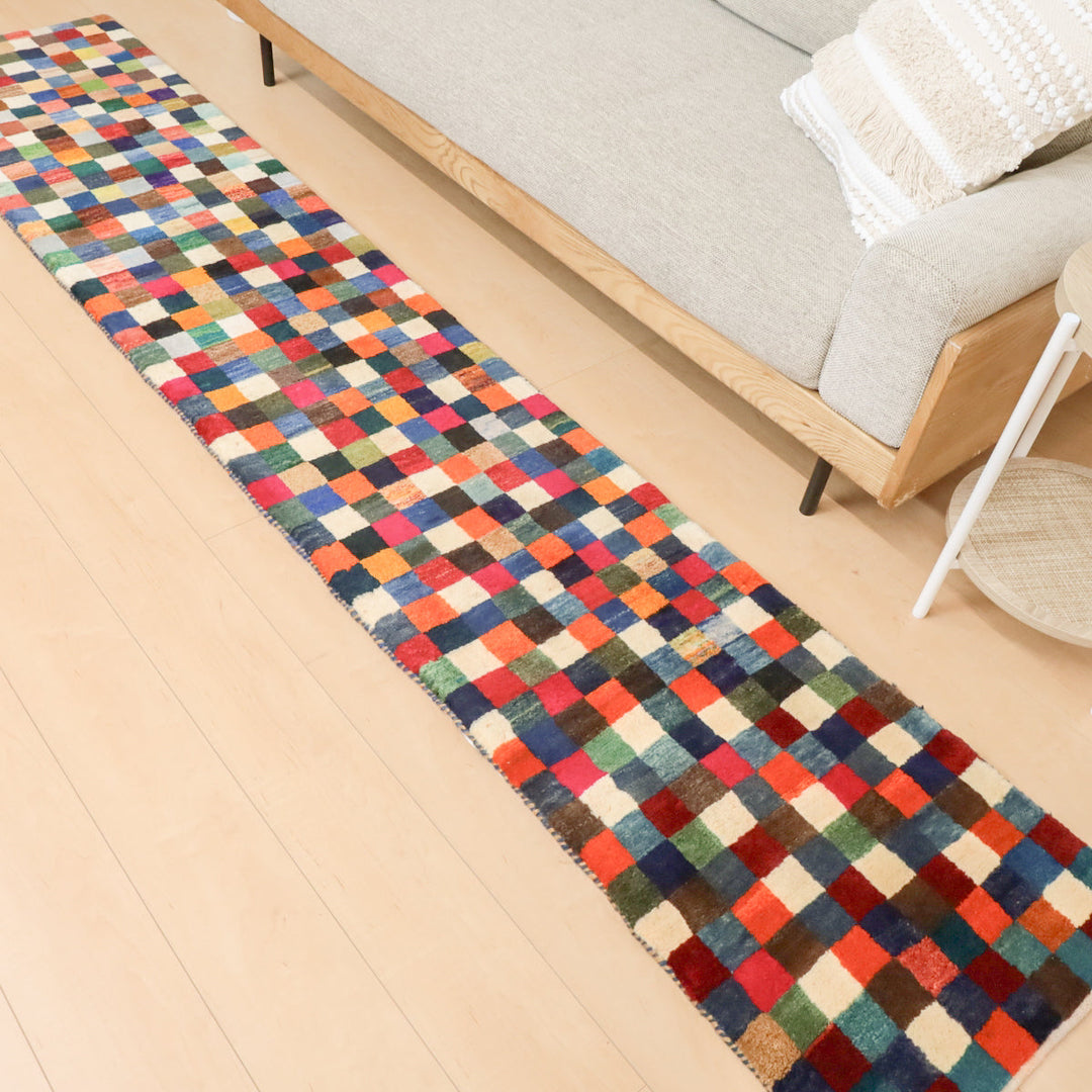 【オーダーメイド受付中】イラン　シラーズ産　ギャッベ 　（hr-12458）