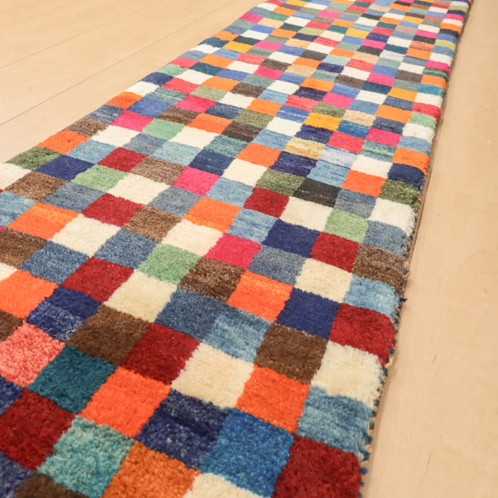 【オーダーメイド受付中】イラン　シラーズ産　ギャッベ 　（hr-12458）