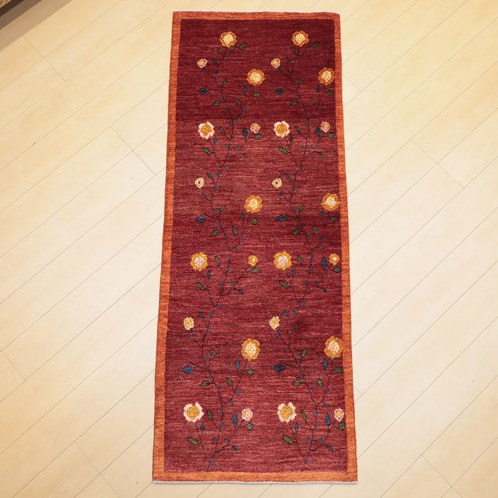 ギャッベ（ギャベ）アマレ　200×75cm（HR-13110）