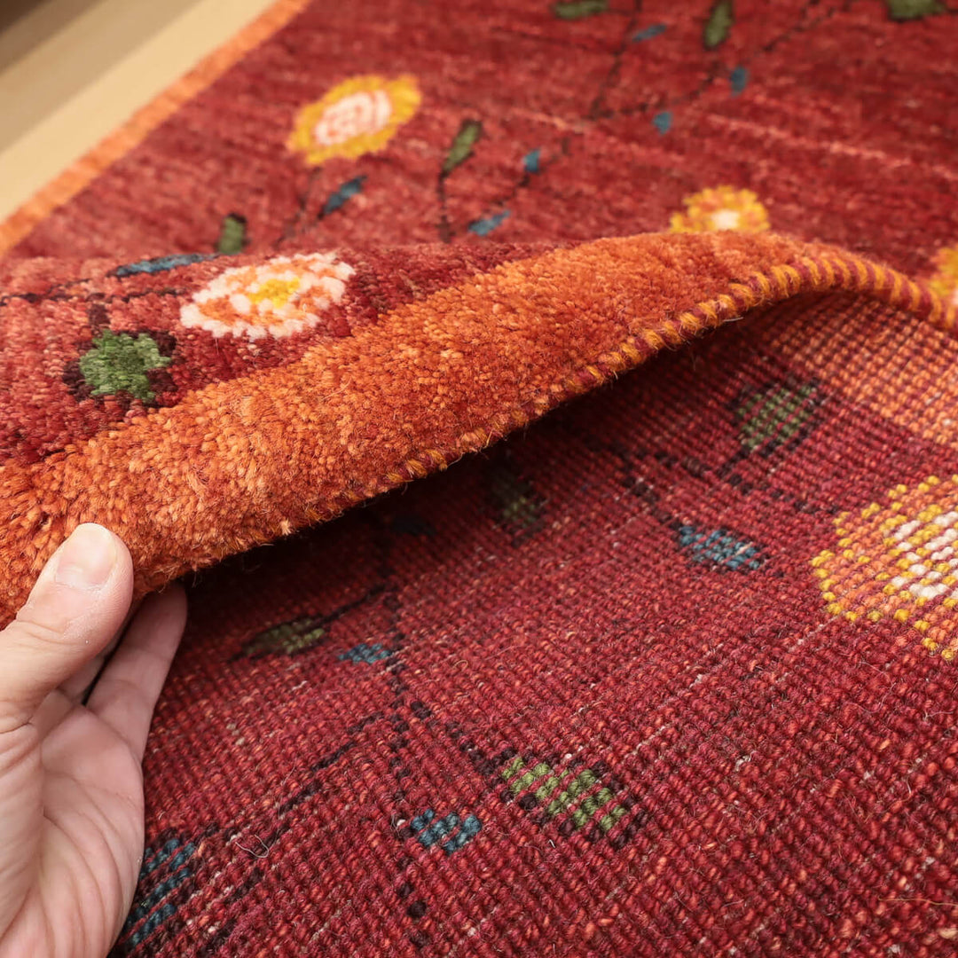 ギャッベ（ギャベ）アマレ　200×75cm（HR-13110）