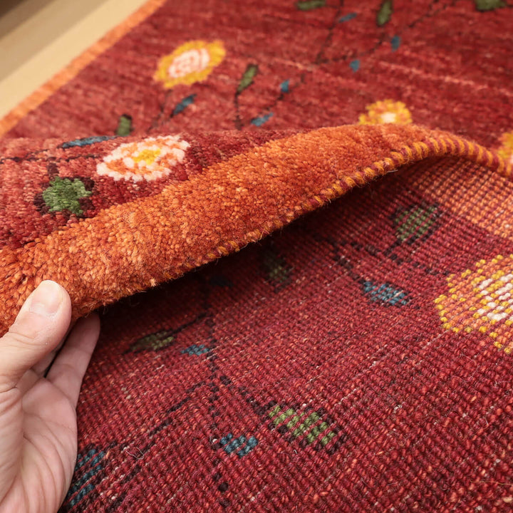 ギャッベ（ギャベ）アマレ　200×75cm（HR-13110）