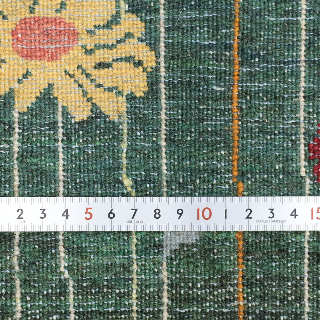 ギャッベ（ギャベ）ルリバフ　206×74cm（HR-13113）