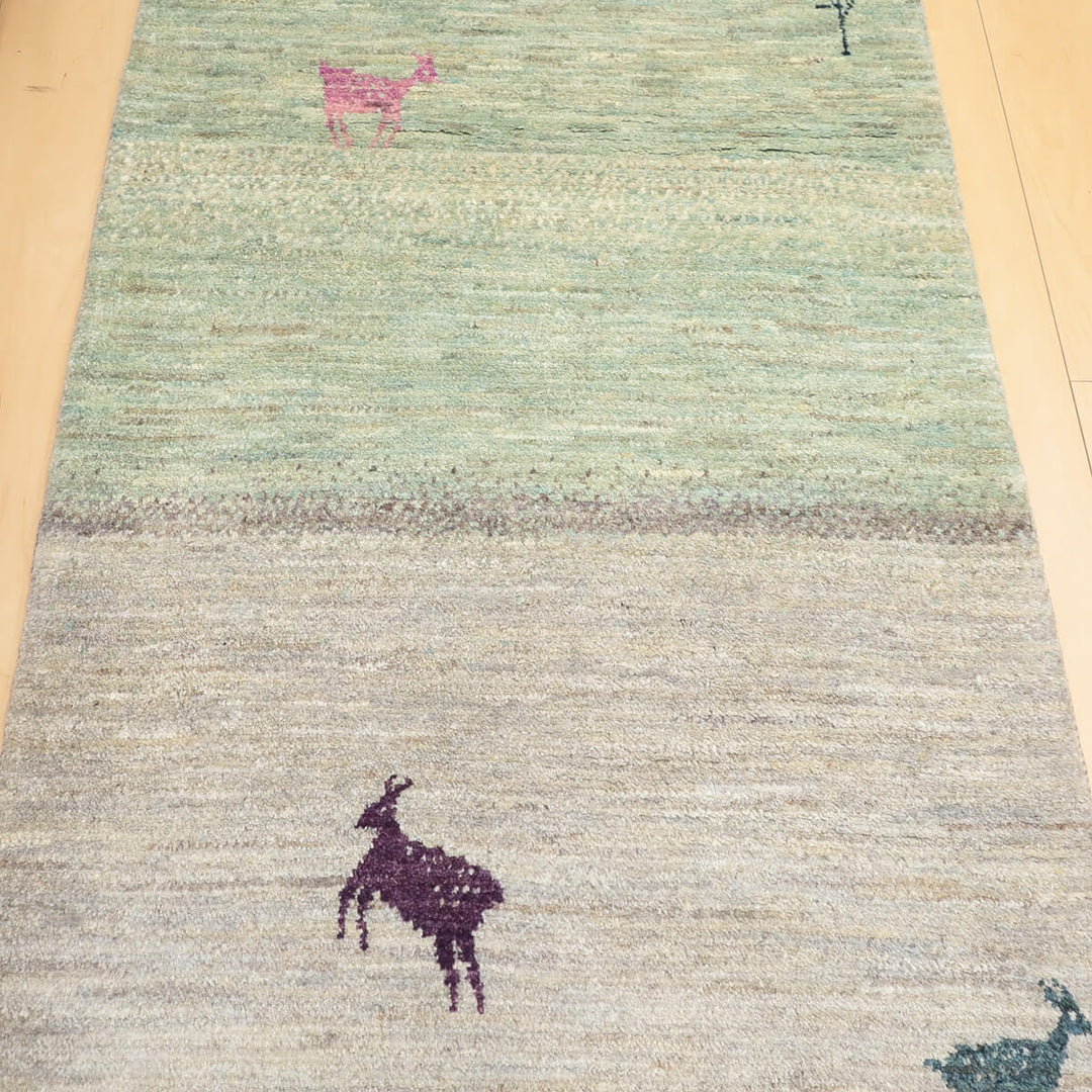 ギャッベ（ギャベ）アマレ　235×72cm（HR-13114）