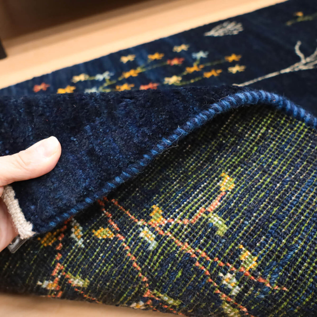 ギャッベ（ギャベ）アマレ　196×74cm（HR-13115）