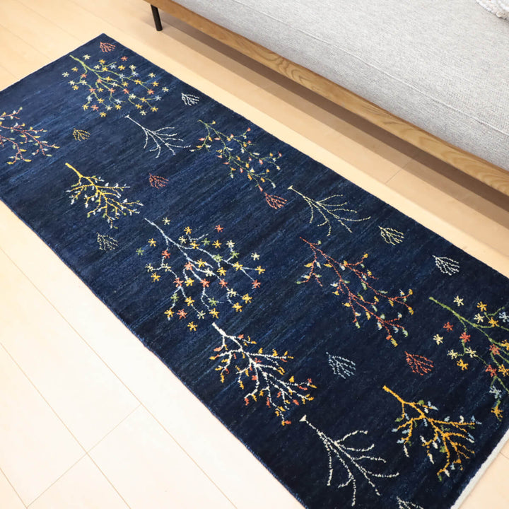 ギャッベ（ギャベ）アマレ　196×74cm（HR-13115）