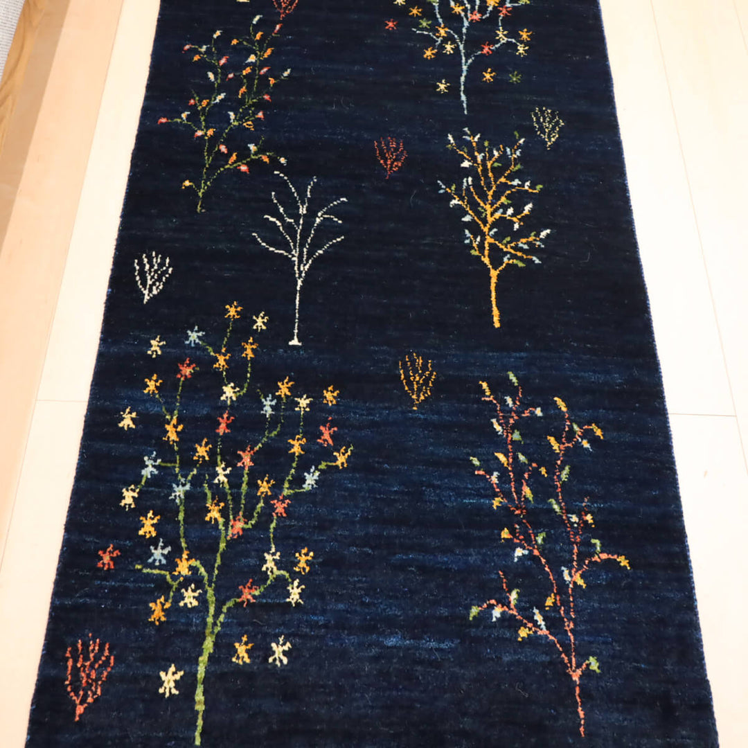 ギャッベ（ギャベ）アマレ　196×74cm（HR-13115）