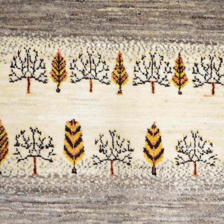 ギャッベ（ギャベ）カシュクリ　197×75cm（HR-13117）