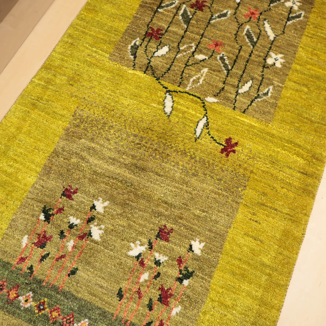 ギャッベ（ギャベ）アマレ　203×72cm（HR-13118）