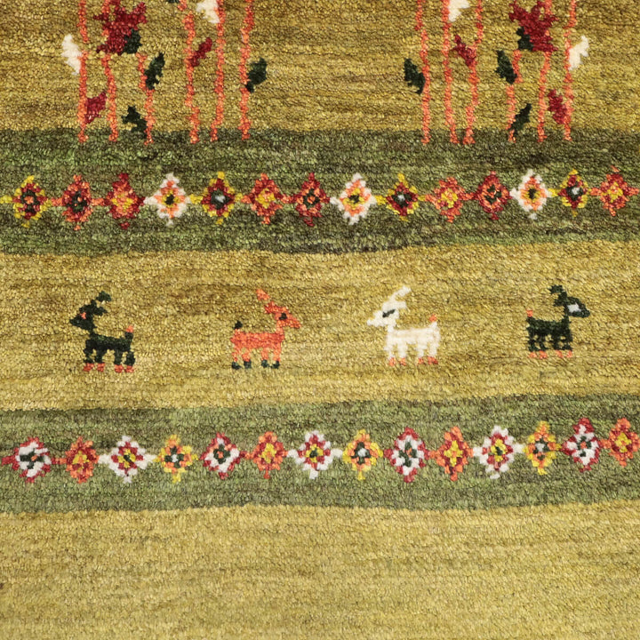 ギャッベ（ギャベ）アマレ　203×72cm（HR-13118）