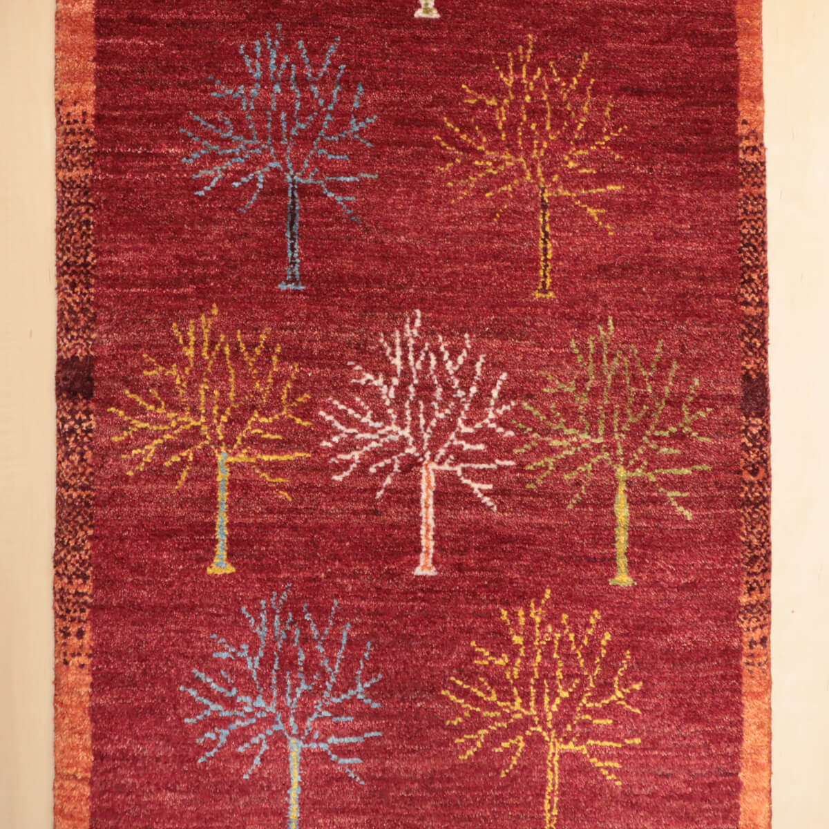 ギャッベ (アマレ) 239×72cm（HR-13121） – ギャッベ＆ペルシャ絨毯