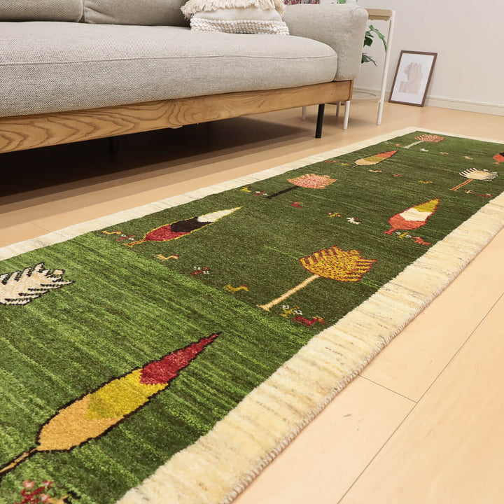 ギャッベ（ギャベ）アマレ　238×71cm（HR-13122）