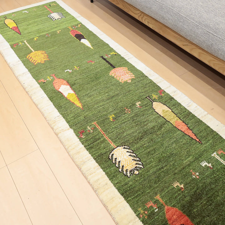 ギャッベ（ギャベ）アマレ　238×71cm（HR-13122）