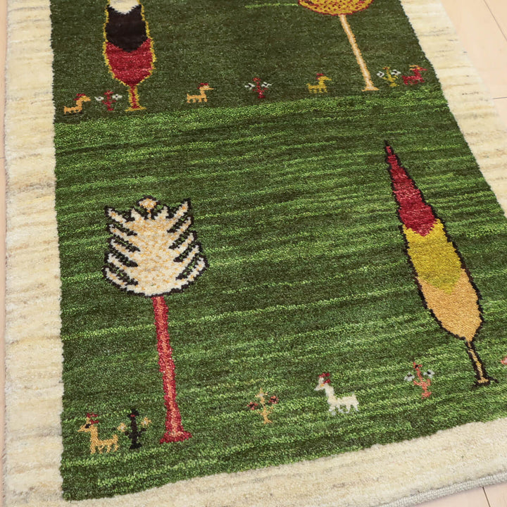 ギャッベ（ギャベ）アマレ　238×71cm（HR-13122）